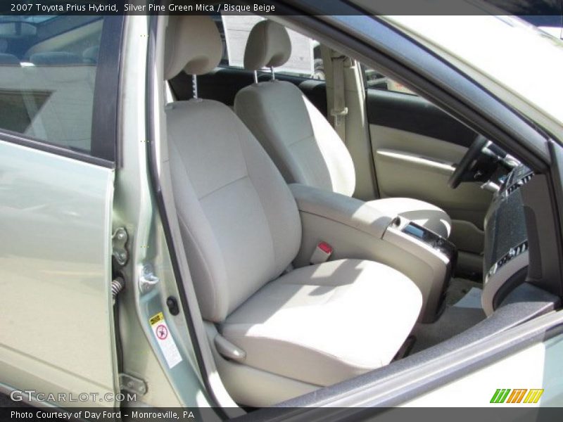 Silver Pine Green Mica / Bisque Beige 2007 Toyota Prius Hybrid