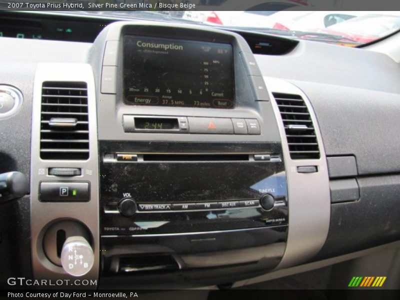 Silver Pine Green Mica / Bisque Beige 2007 Toyota Prius Hybrid