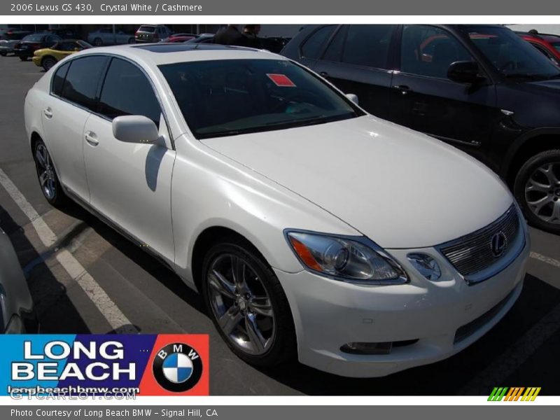 Crystal White / Cashmere 2006 Lexus GS 430