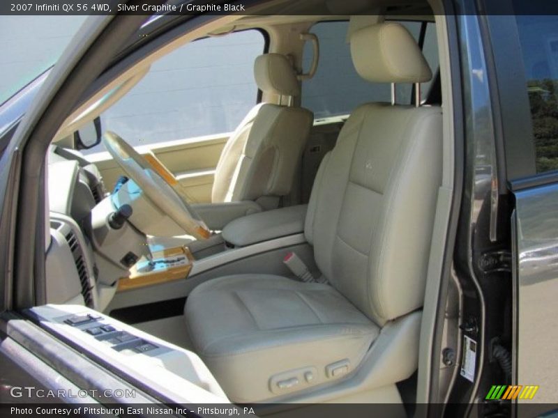 Silver Graphite / Graphite Black 2007 Infiniti QX 56 4WD