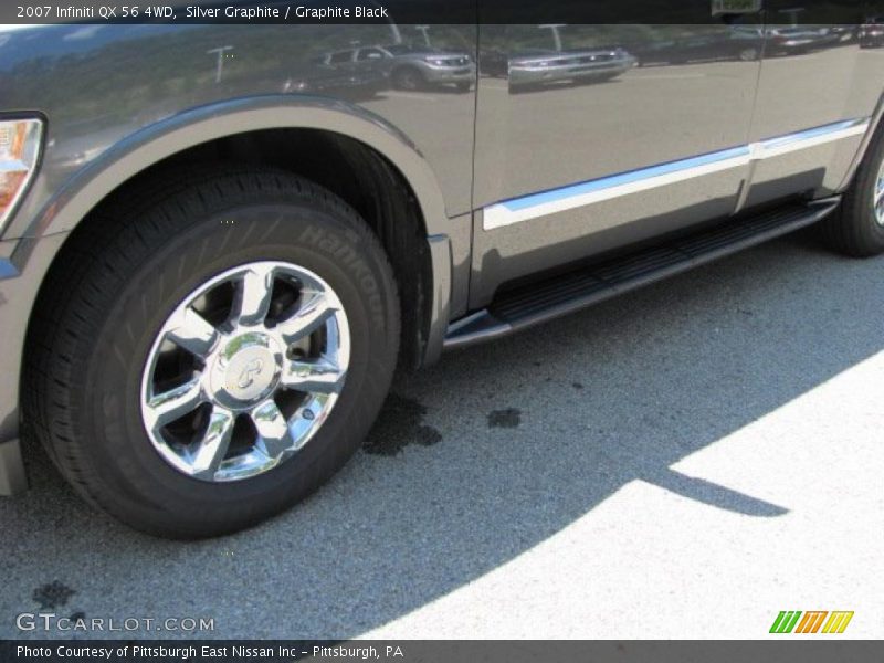 Silver Graphite / Graphite Black 2007 Infiniti QX 56 4WD