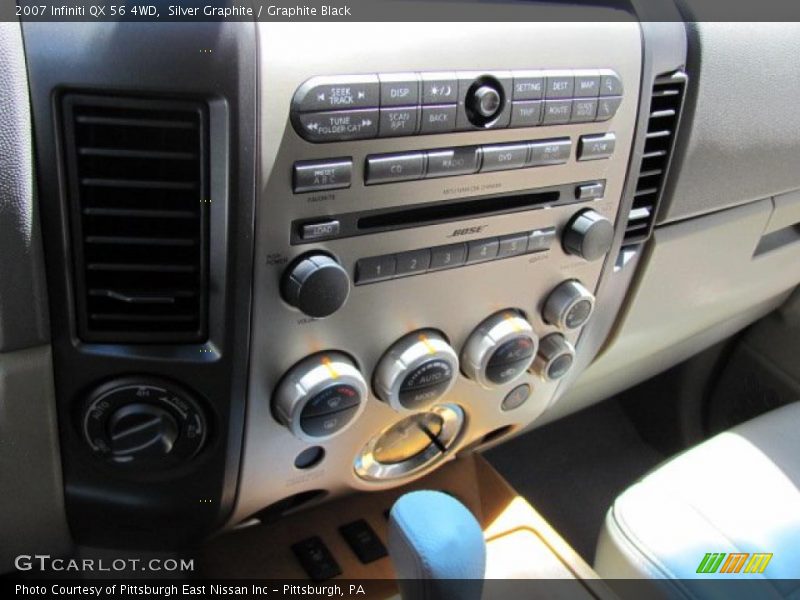 Silver Graphite / Graphite Black 2007 Infiniti QX 56 4WD