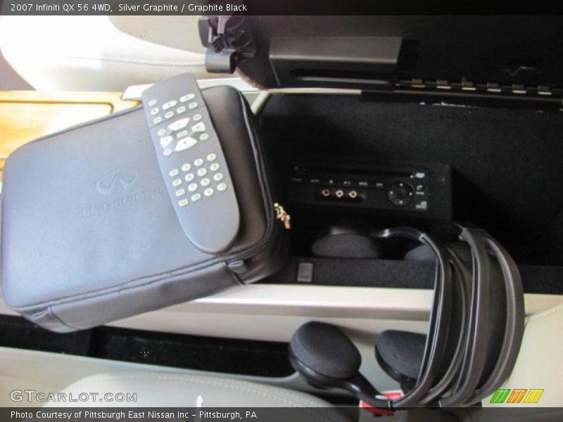 Silver Graphite / Graphite Black 2007 Infiniti QX 56 4WD
