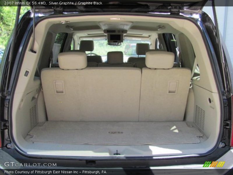 Silver Graphite / Graphite Black 2007 Infiniti QX 56 4WD