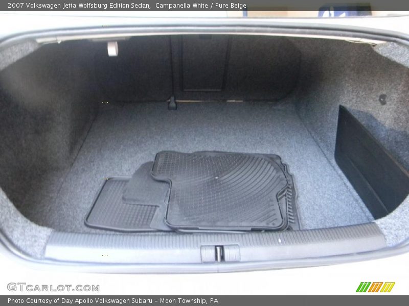 Campanella White / Pure Beige 2007 Volkswagen Jetta Wolfsburg Edition Sedan