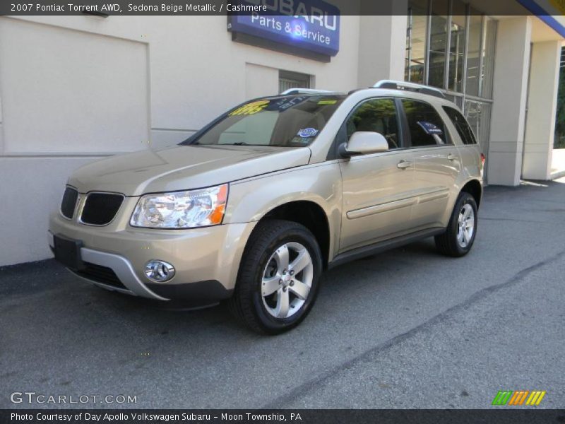 Sedona Beige Metallic / Cashmere 2007 Pontiac Torrent AWD