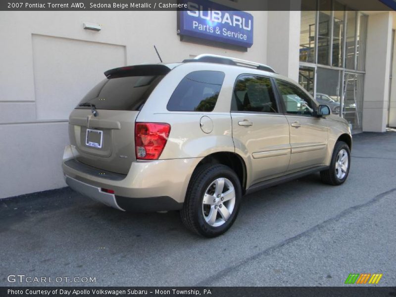 Sedona Beige Metallic / Cashmere 2007 Pontiac Torrent AWD