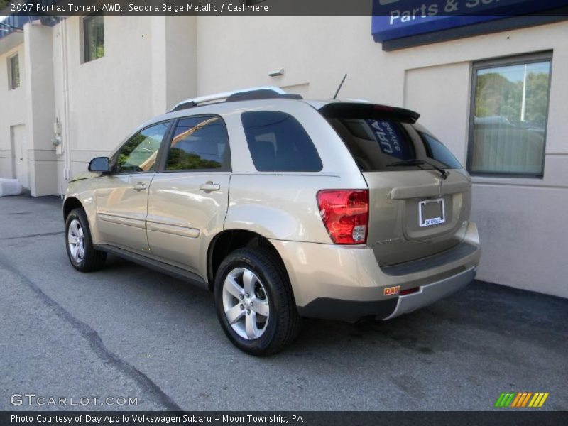 Sedona Beige Metallic / Cashmere 2007 Pontiac Torrent AWD