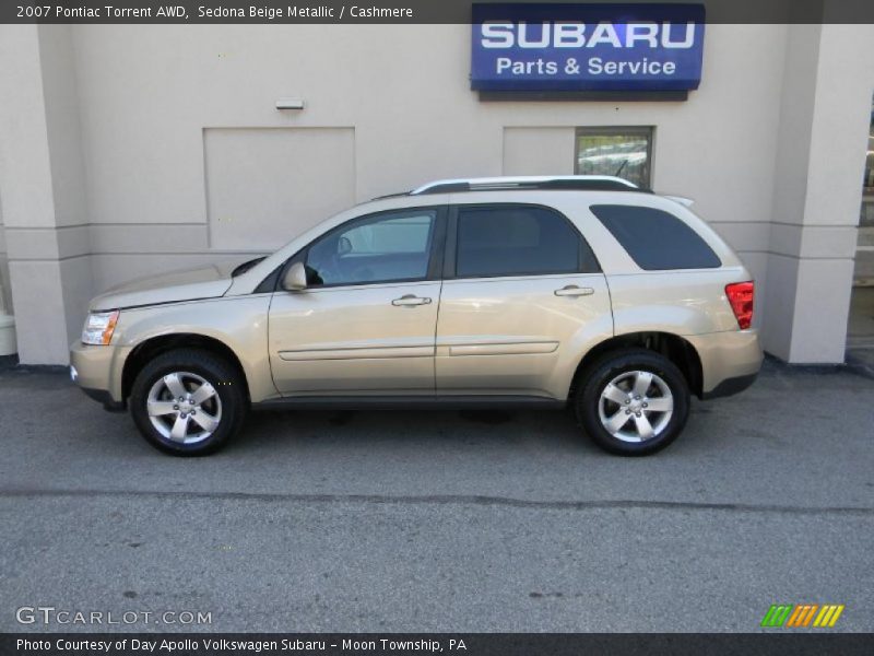 Sedona Beige Metallic / Cashmere 2007 Pontiac Torrent AWD