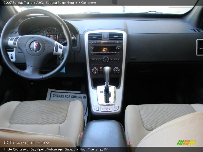 Sedona Beige Metallic / Cashmere 2007 Pontiac Torrent AWD