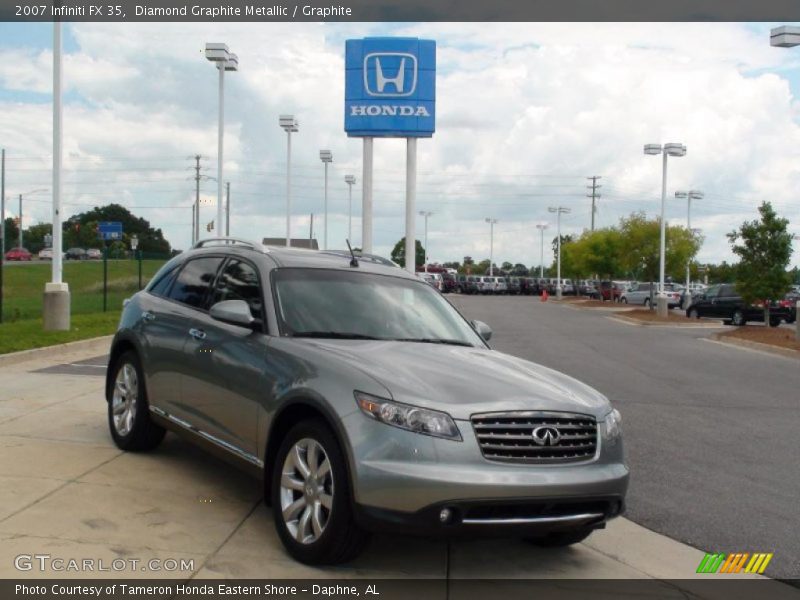 Diamond Graphite Metallic / Graphite 2007 Infiniti FX 35