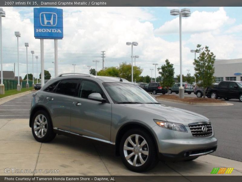 Diamond Graphite Metallic / Graphite 2007 Infiniti FX 35
