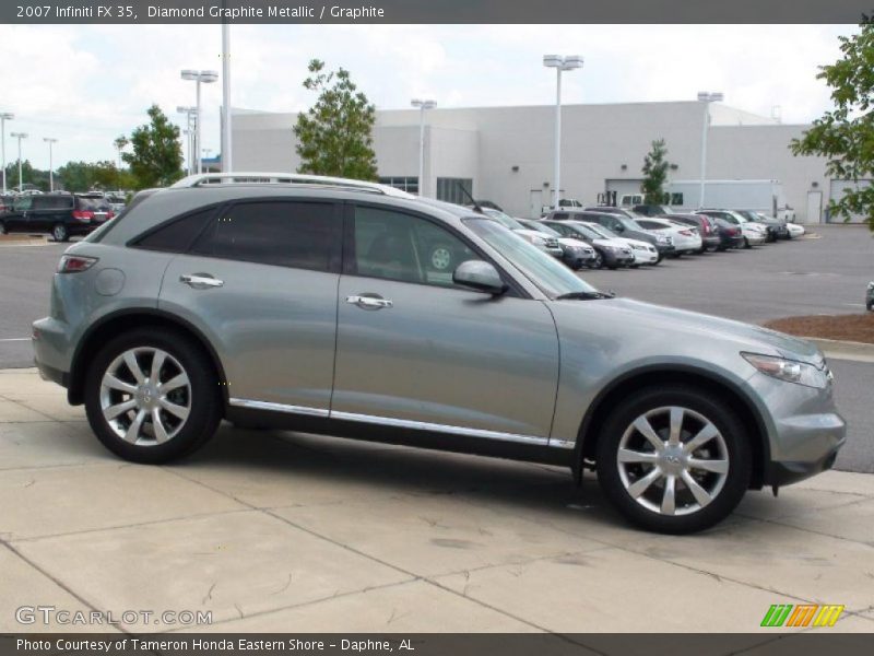 Diamond Graphite Metallic / Graphite 2007 Infiniti FX 35