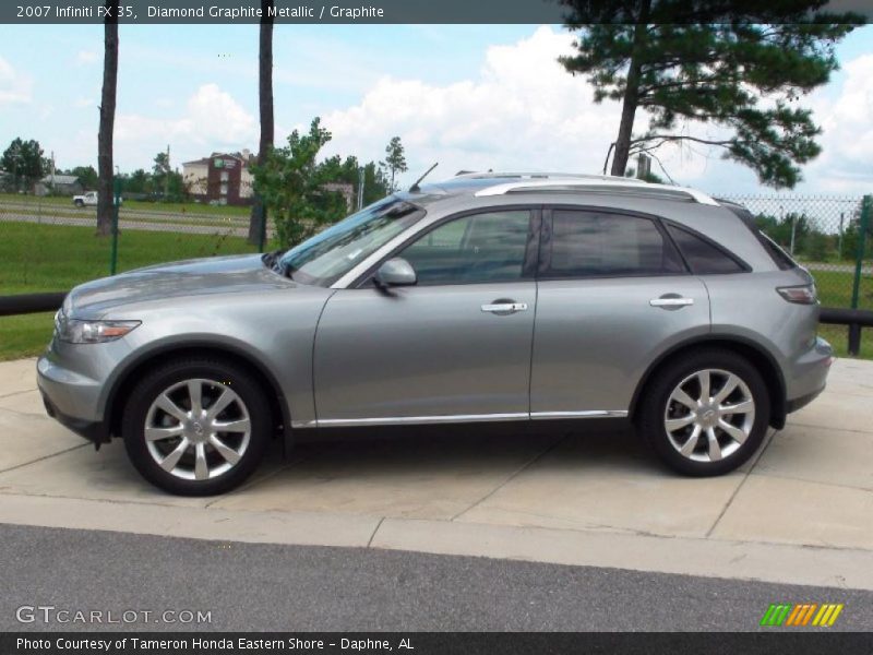 Diamond Graphite Metallic / Graphite 2007 Infiniti FX 35