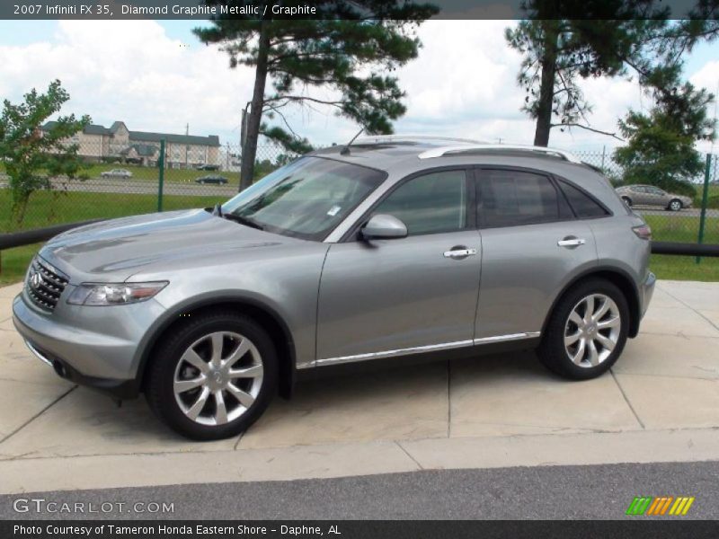 Diamond Graphite Metallic / Graphite 2007 Infiniti FX 35