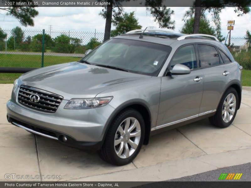 Diamond Graphite Metallic / Graphite 2007 Infiniti FX 35