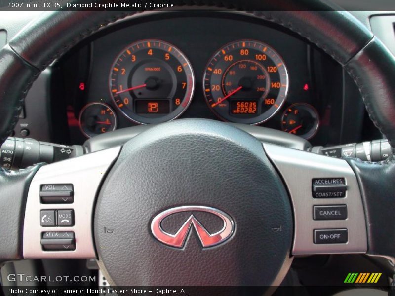 Diamond Graphite Metallic / Graphite 2007 Infiniti FX 35