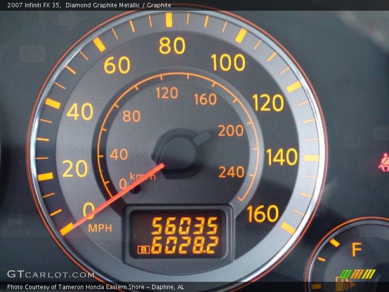 Diamond Graphite Metallic / Graphite 2007 Infiniti FX 35