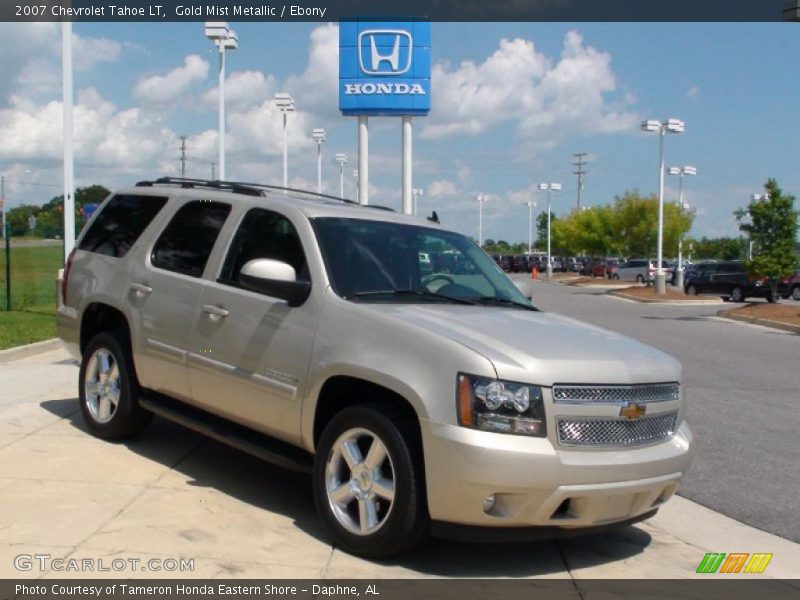 Gold Mist Metallic / Ebony 2007 Chevrolet Tahoe LT