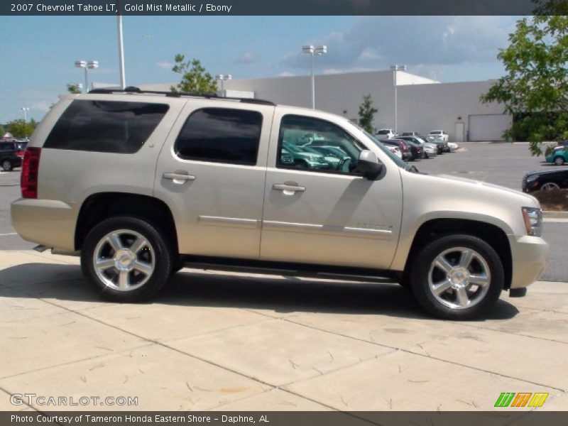 Gold Mist Metallic / Ebony 2007 Chevrolet Tahoe LT