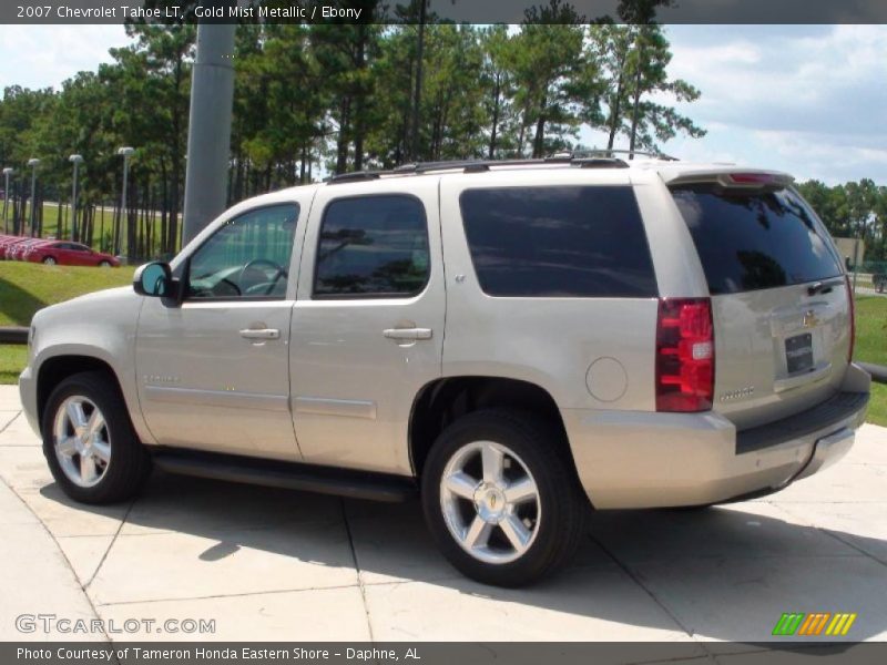 Gold Mist Metallic / Ebony 2007 Chevrolet Tahoe LT