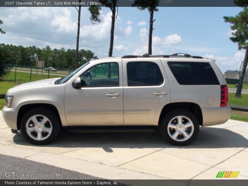 Gold Mist Metallic / Ebony 2007 Chevrolet Tahoe LT