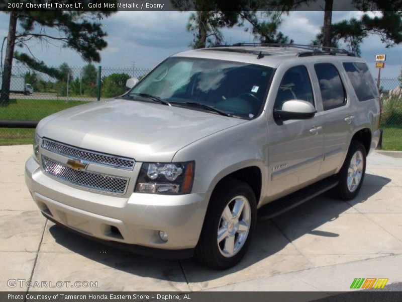 Gold Mist Metallic / Ebony 2007 Chevrolet Tahoe LT