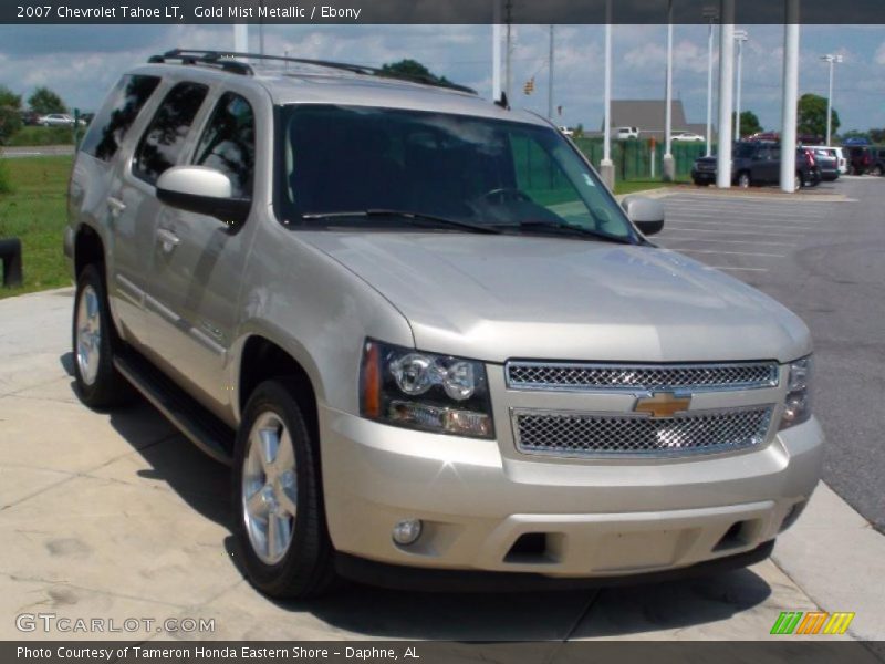 Gold Mist Metallic / Ebony 2007 Chevrolet Tahoe LT