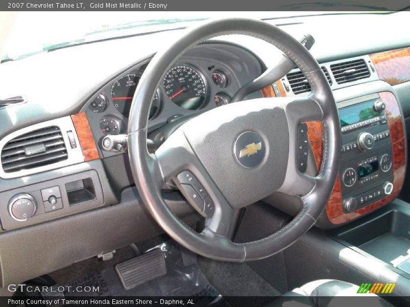 Gold Mist Metallic / Ebony 2007 Chevrolet Tahoe LT