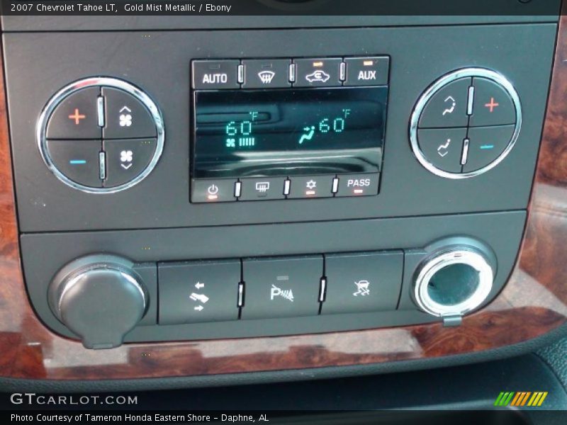 Gold Mist Metallic / Ebony 2007 Chevrolet Tahoe LT