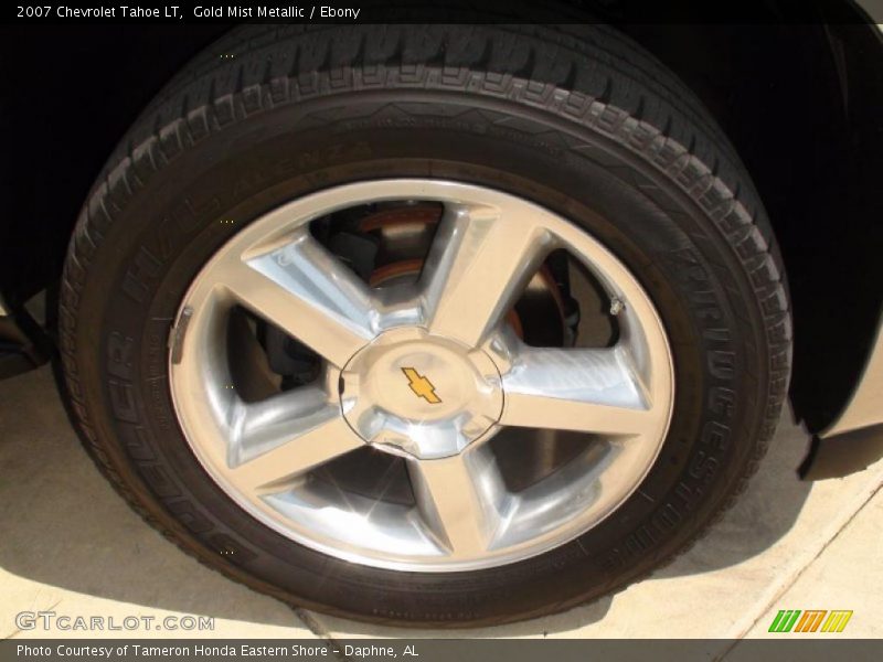 Gold Mist Metallic / Ebony 2007 Chevrolet Tahoe LT