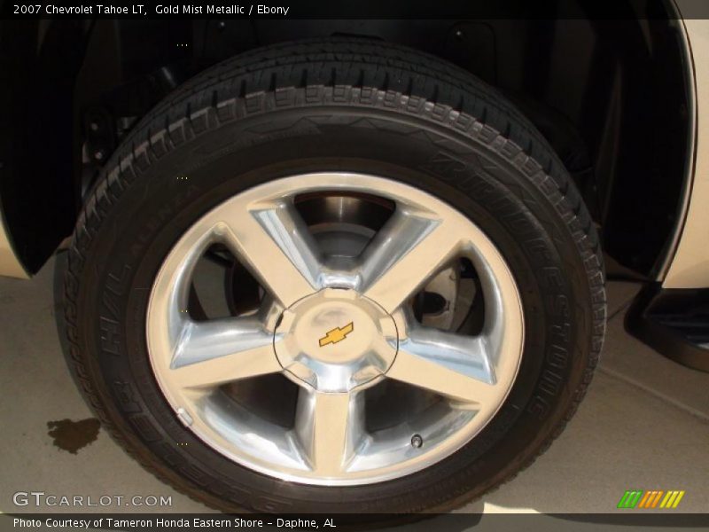 Gold Mist Metallic / Ebony 2007 Chevrolet Tahoe LT
