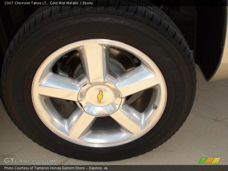 Gold Mist Metallic / Ebony 2007 Chevrolet Tahoe LT