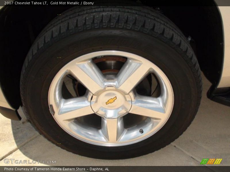 Gold Mist Metallic / Ebony 2007 Chevrolet Tahoe LT