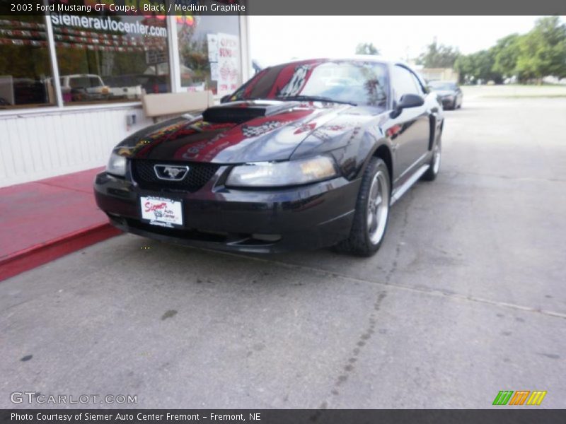 Black / Medium Graphite 2003 Ford Mustang GT Coupe