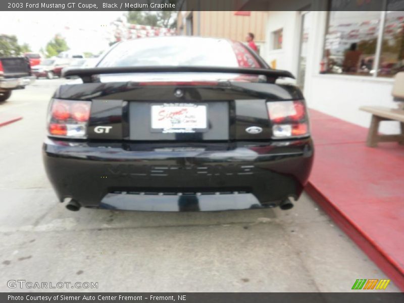 Black / Medium Graphite 2003 Ford Mustang GT Coupe