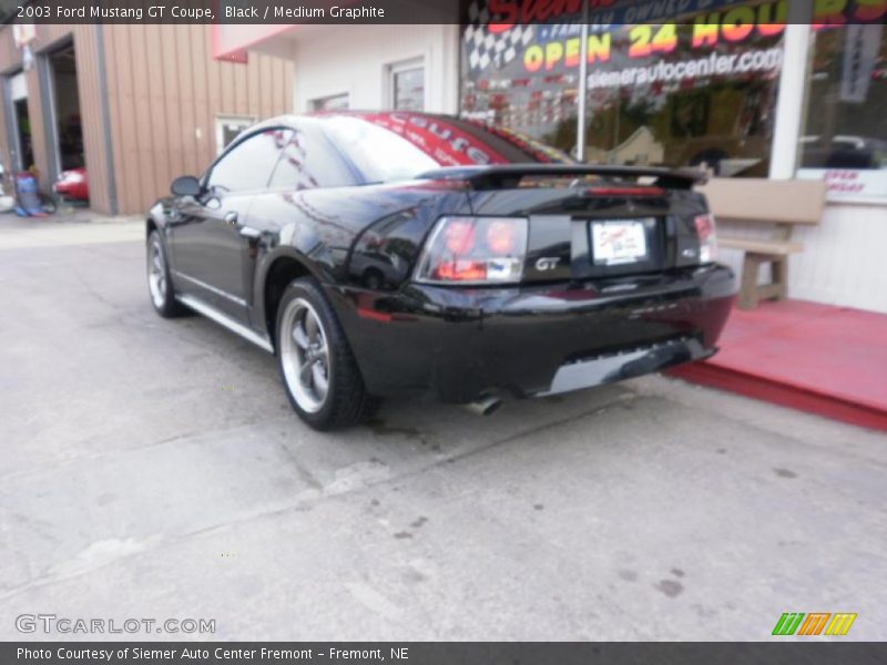 Black / Medium Graphite 2003 Ford Mustang GT Coupe