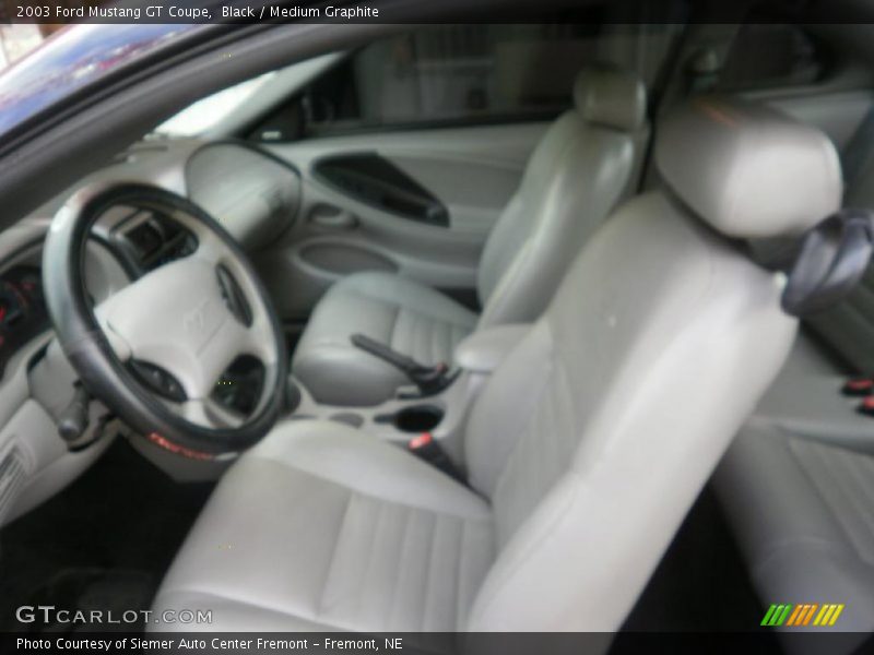 Black / Medium Graphite 2003 Ford Mustang GT Coupe