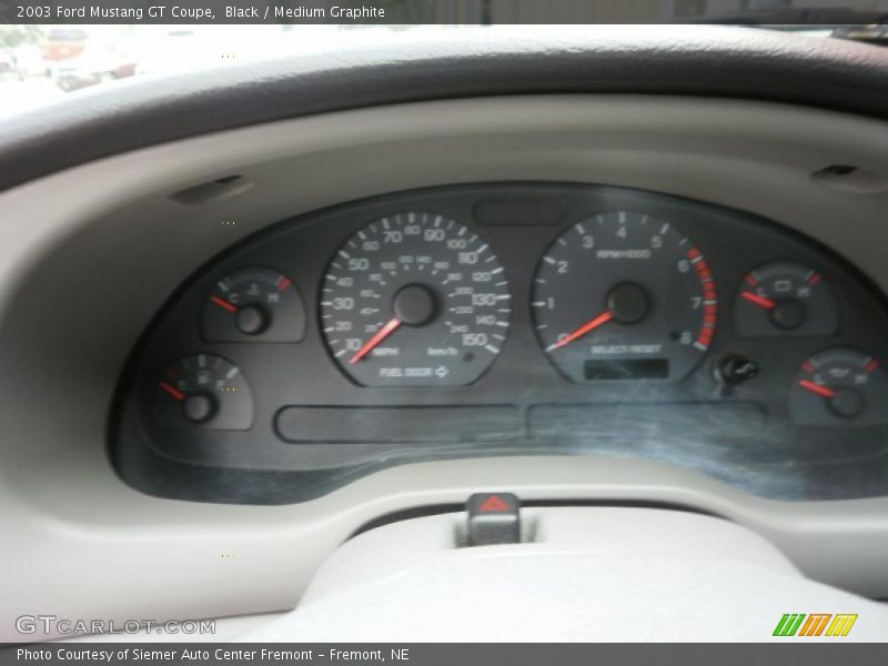 Black / Medium Graphite 2003 Ford Mustang GT Coupe