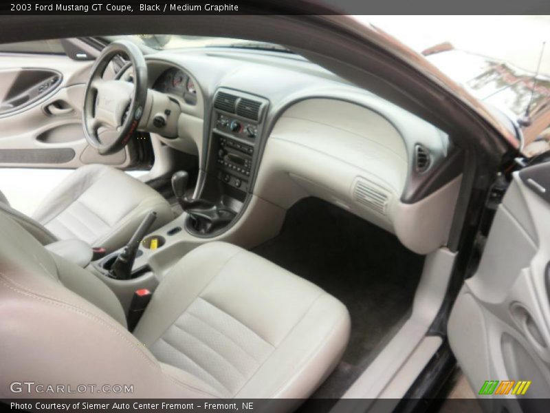 Black / Medium Graphite 2003 Ford Mustang GT Coupe