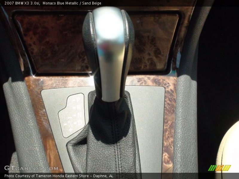 Monaco Blue Metallic / Sand Beige 2007 BMW X3 3.0si