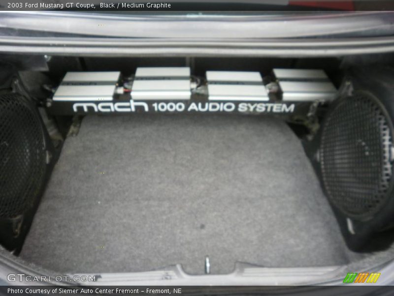 Black / Medium Graphite 2003 Ford Mustang GT Coupe