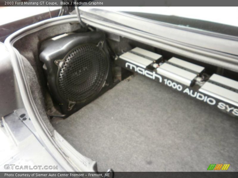 Black / Medium Graphite 2003 Ford Mustang GT Coupe