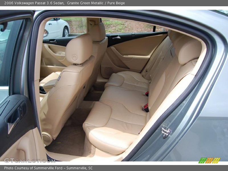 Granite Green Metallic / Pure Beige 2006 Volkswagen Passat 3.6 Sedan