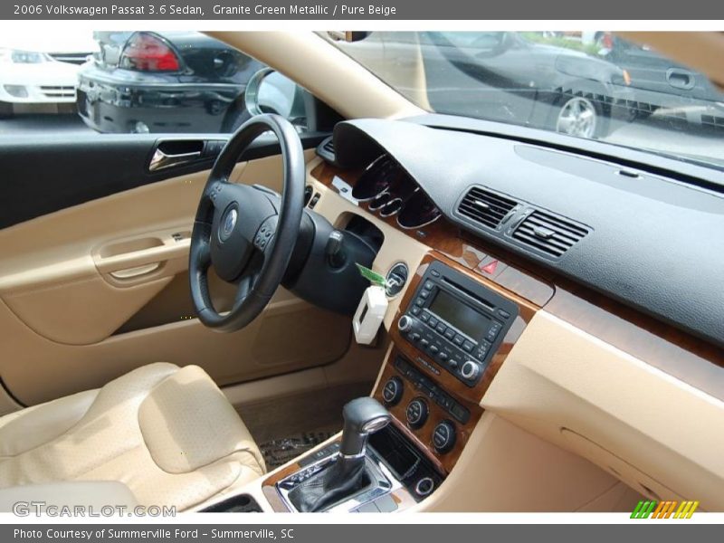 Granite Green Metallic / Pure Beige 2006 Volkswagen Passat 3.6 Sedan