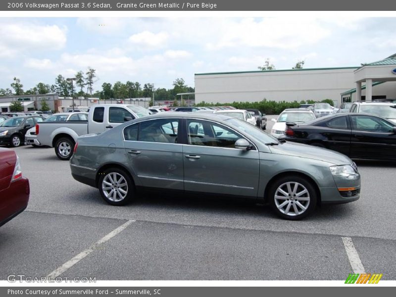Granite Green Metallic / Pure Beige 2006 Volkswagen Passat 3.6 Sedan