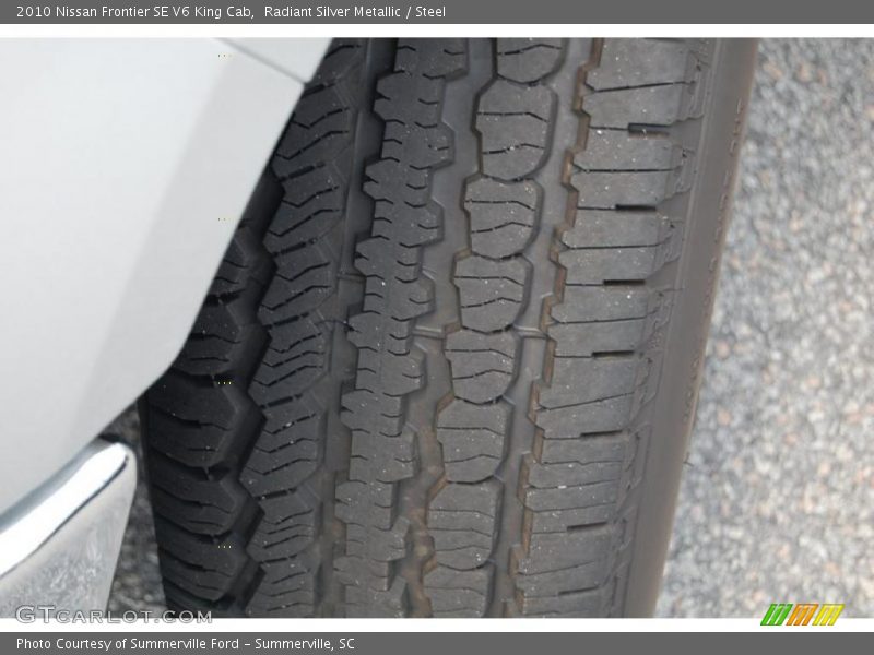 Radiant Silver Metallic / Steel 2010 Nissan Frontier SE V6 King Cab