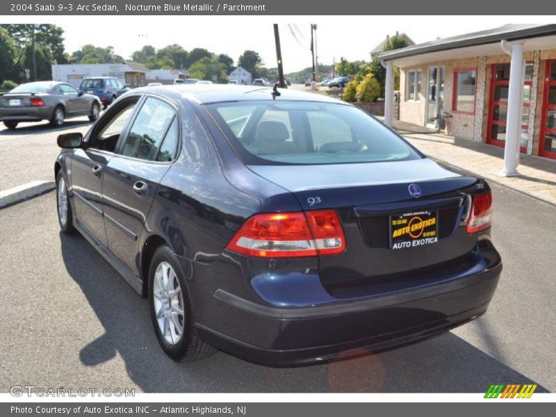 Nocturne Blue Metallic / Parchment 2004 Saab 9-3 Arc Sedan