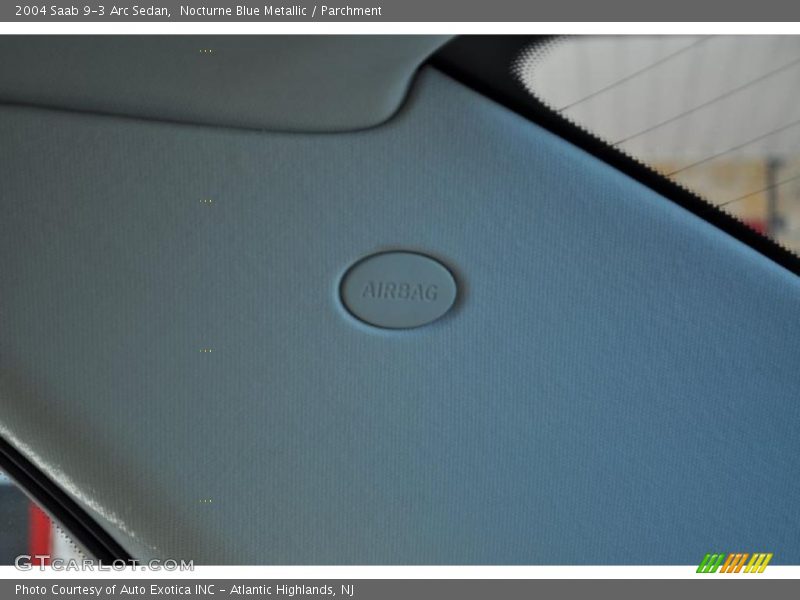 Nocturne Blue Metallic / Parchment 2004 Saab 9-3 Arc Sedan