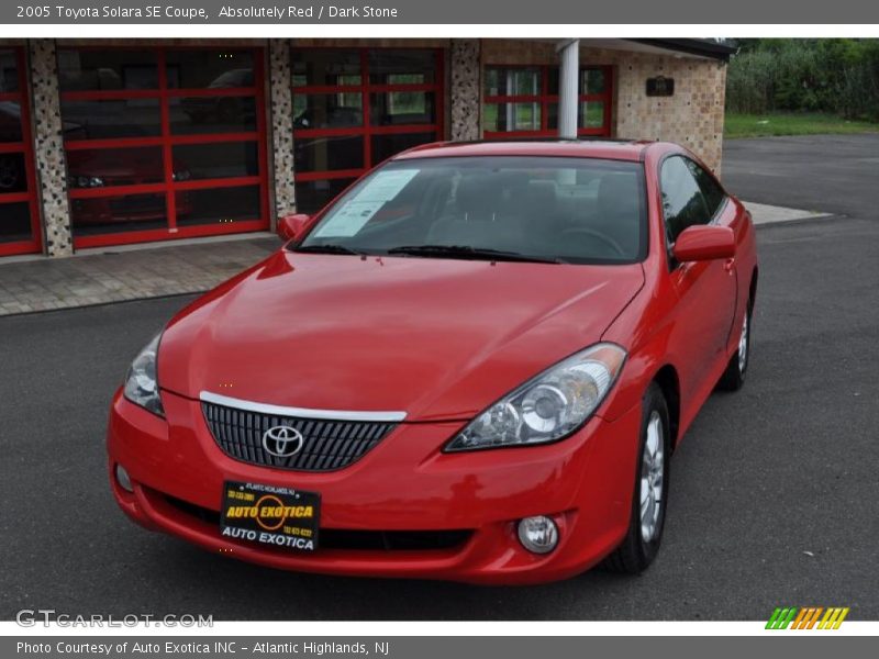Absolutely Red / Dark Stone 2005 Toyota Solara SE Coupe